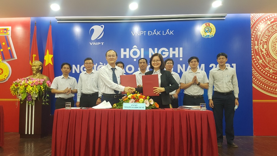 VNPT Đắk Lắk tổ chức Hội nghị Người lao động năm 2021 VNPT Đắk Lắk tổ chức Hội nghị Người lao động năm 2021